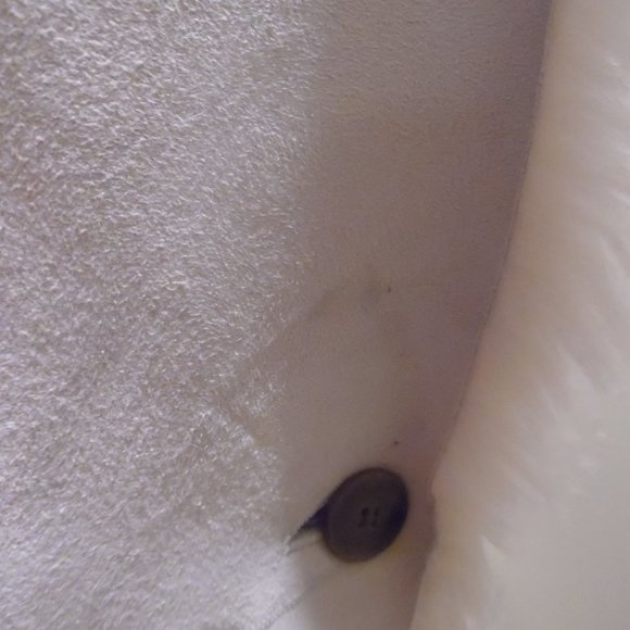 Tory‎ Burch Shearling Ivory White Lambskin Winter Runway Jacket Coat Jacket - Picture 11 of 16